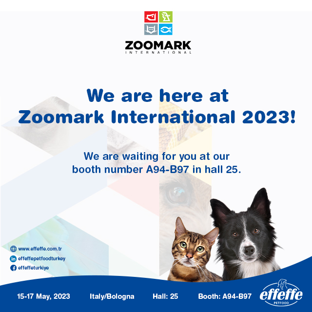 EFFEFFE PET FOOD TURKIYE PARTICIPATE ZOOMARK 2023 IN BOLOGNA/ITALY